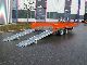 Other  SAXAS trailer with ramps NL 8.8 To 2011 Low loader photo