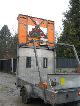 1991 Other  Traffic safety trailer Trebbiner Construction machine Construction Equipment photo 1