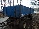 1985 Other  18 tons of oil-2x side-dump trailer air suspension Trailer Three-sided tipper photo 9