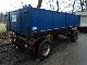 1985 Other  18 tons of oil-2x side-dump trailer air suspension Trailer Three-sided tipper photo 5