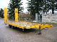 1981 Other  Liscka and Muller TD2/980 Ladhöhe only 600 mm Trailer Low loader photo 1