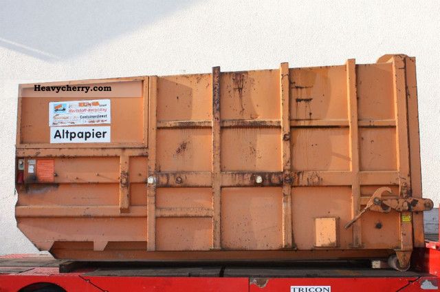 1993 Other  PCA 10 Paper Press / compactor for weanling Construction machine Other construction vehicles photo