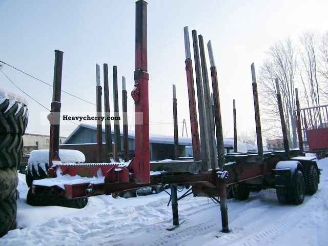 2000 Other  NACZEPA KŁONICOWA SF 12-20SLE Semi-trailer Timber carrier photo