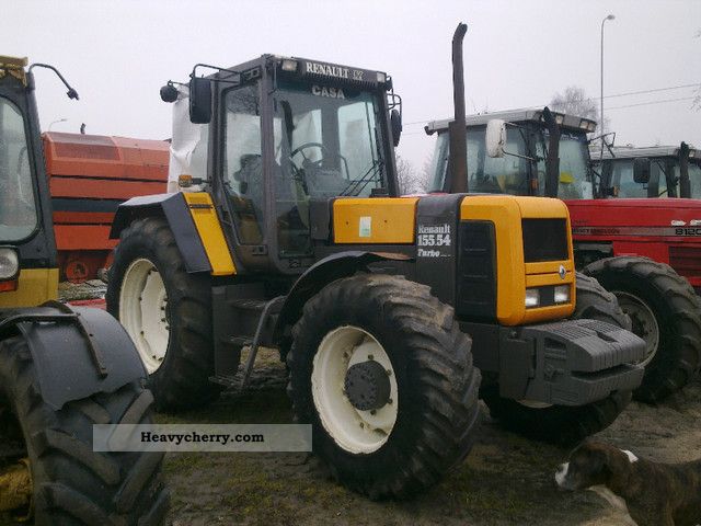 Renault TX 155.54 1995 Agricultural Tractor Photo and Specs