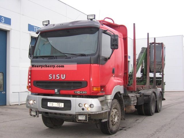 2003 Other  Sisu E11M Timber Carrier Truck over 7.5t Timber carrier photo