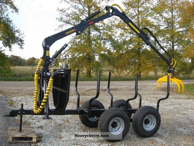 2011 Other  Forest trailers with three-point crane 480 T50 Trailer Timber carrier photo