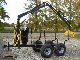 Other  Forest trailers with three-point crane 480 T50 2011 Timber carrier photo