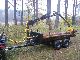 Other  T15 timber trailer with crane 330 2011 Timber carrier photo