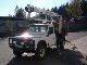 1998 Other  Land Rover Defender 4x4 Van or truck up to 7.5t Hydraulic work platform photo 1