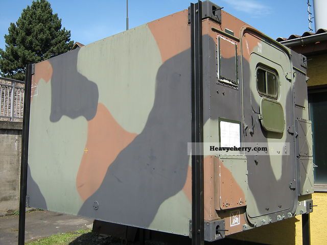 1987 Other  Cabin for Unimog, Shelter container Bundeswehr Van or truck up to 7.5t Box photo
