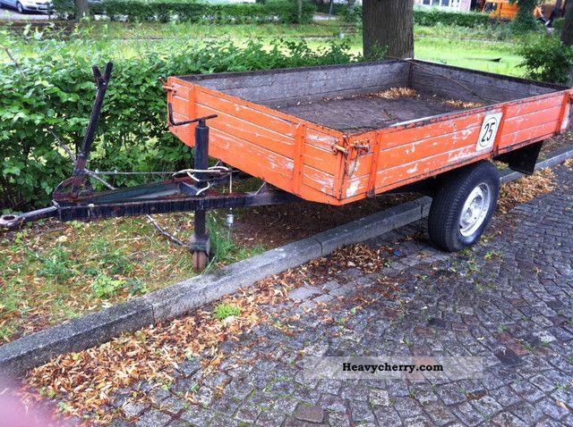 1973 Other  Heinkel KG EP / 1.5 Trailer Stake body photo