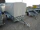 2011 Other  Car trailer with canvas 260x126 750 kg Trailer Stake body and tarpaulin photo 1