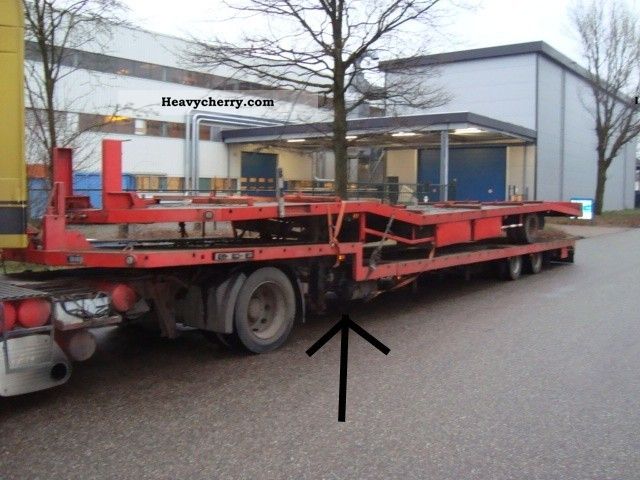 1986 Other  Jumbo OU 22 58 135 R Semi-trailer Low loader photo
