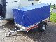 Other  Trailer with tarpaulin 750 kg 2011 Stake body and tarpaulin photo