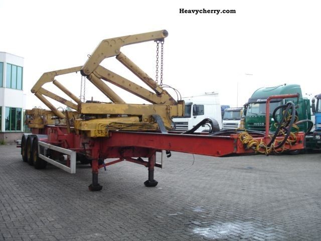 1989 Other  TRIOLIFT - NETAM FRUEHAUF SIDE LOADER / SIDE LOADER Semi-trailer Swap chassis photo