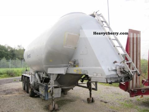 1980 Other  Kässbohrer SSZ 28-38 A slurry tanker Semi-trailer Tank body photo