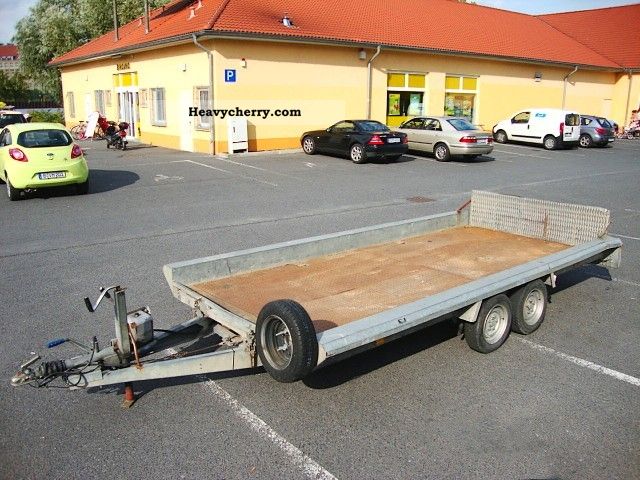 1995 Other  Tipper trailer hitch H2700 Baumaschinentransp Trailer Trailer photo