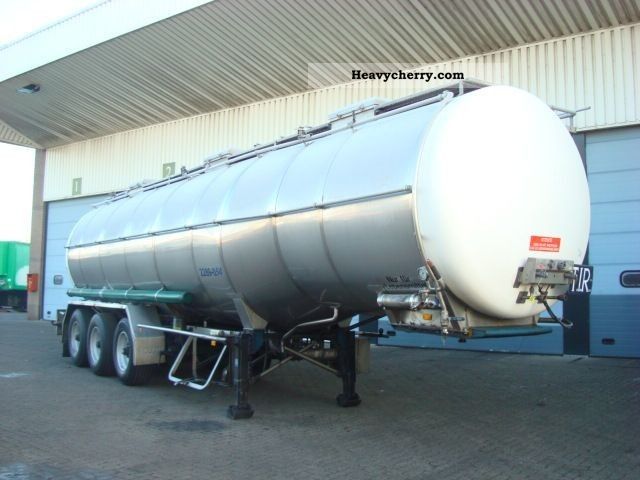 1988 Other  Castle TANKOPL 3-AS Levensmiddelen Semi-trailer Tank body photo