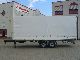 2011 Other  Junghanns tandem flatbed trailer with rear doors Trailer Stake body and tarpaulin photo 1