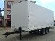2011 Other  Junghanns tandem flatbed trailer with rear doors Trailer Stake body and tarpaulin photo 2