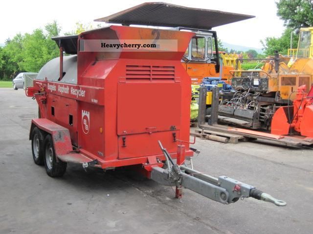 2005 Other  Asphaltrecycler BAGELA BA 7000 R / hr only 714 Construction machine Road building technology photo