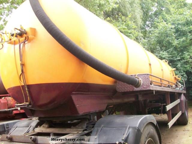 1988 Other  OTTO BECKER, suction pressure and trailers Semi-trailer Tank body photo