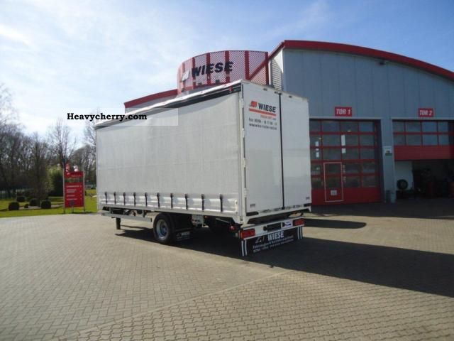 2011 Other  Toll-free lawn sliding tarpaulin trailer Trailer Stake body and tarpaulin photo