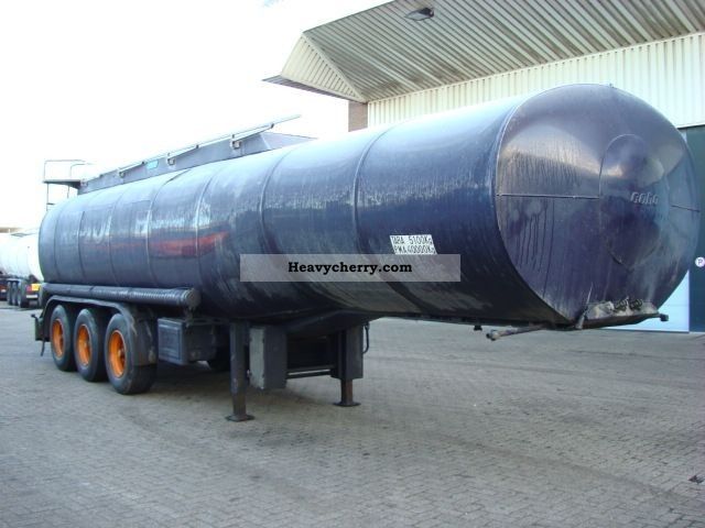 1992 Other  COBO BRANDSTOF TANK 3-AS Semi-trailer Tank body photo