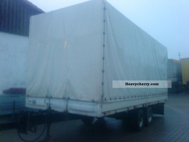 1993 Other  Tandem trailers Trailer Stake body and tarpaulin photo