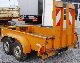 1985 Other  Tandem trailer ramps ball Trailer Low loader photo 1