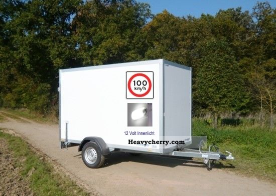 2011 Other  1300kg braked 2,5 x1, 25x1, 5m indoor light 100km / h Trailer Box photo