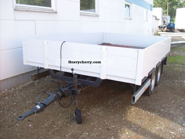 1992 Other  Krauss tandem trailer Trailer Stake body photo