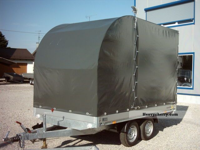 2011 Other  Over Steer - 2500kg - BRANDL round Plane Semi-trailer Stake body and tarpaulin photo