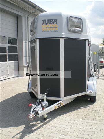 2011 Other  JUBA-Star 2-horse trailers wood / poly, black Trailer Cattle truck photo
