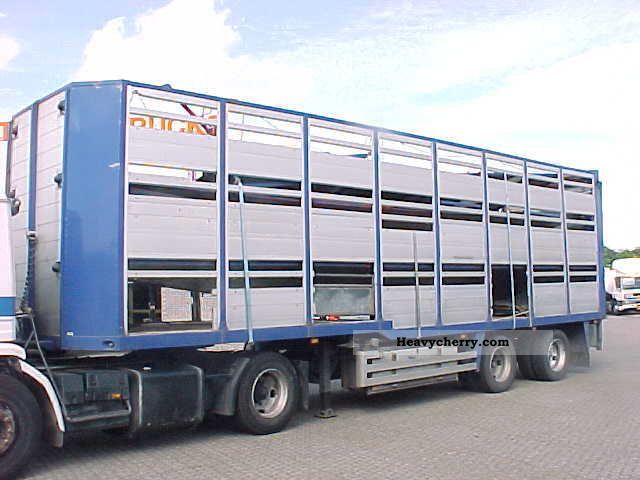 1995 Other  FLOOR FLO 12 202A Semi-trailer Cattle truck photo