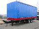 Other  SAXAS tandem trailer to 11.99 Flatbed / tarpaulin 2011 Stake body and tarpaulin photo