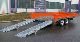 Other  SAXAS tandem trailer with ramps 2011 Low loader photo