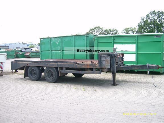 1993 Other  Rancke City Abrollanhänger for 4.5 m containers Trailer Roll-off trailer photo