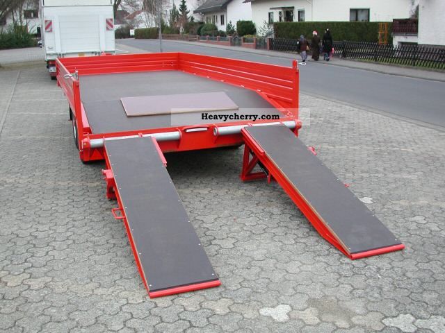 2011 Other  Fox 11 to 5.2 m long tandem trailer with ramps Trailer Stake body photo