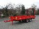 2011 Other  Fox 11 to 5.2 m long tandem trailer with ramps Trailer Stake body photo 1