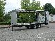 2011 Other  7.3 m to 11.9 curtainsider Tandemahänger Trailer Stake body and tarpaulin photo 3