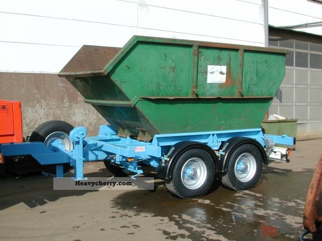 2011 Other  Tandem trailer Absetzcontainer Trailer Roll-off trailer photo