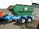 Other  Tandem trailer Absetzcontainer 2011 Roll-off trailer photo