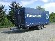 2011 Other  7.3 m to 11.9 Tandemahänger forwarding Trailer Stake body and tarpaulin photo 1