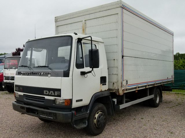 2000 DAF  AE45-150 Ti drinks body case Truck over 7.5t Box photo
