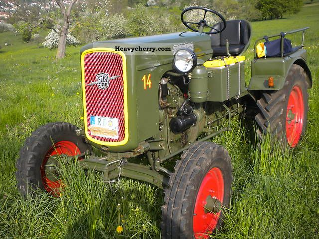 1951 Lanz  HeLa D14 Agricultural vehicle Tractor photo