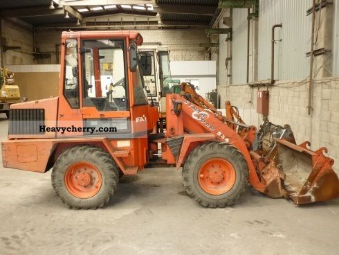 1994 Komatsu  FAI 556, Year 94, 4900 operating hours, shovel, fork Construction machine Wheeled loader photo