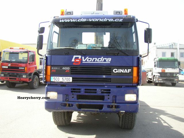 1997 Ginaf  M335S 6x6 Truck over 7.5t Roll-off tipper photo