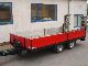 2005 Obermaier  OS2 TUE190ZS hydraulic ramps - 14 ton payload Trailer Low loader photo 1