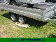 Agados  VZ 33 flatbed trailers 2500 kg 3300 mm x 1700 mm 2012 Trailer photo
